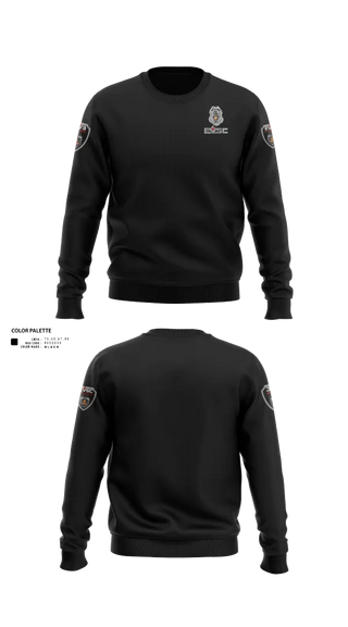 Crew Neck Sweatshirt, team name, Police, Teamtime, Team time, sublimation, custom sports apparel, team uniforms, spirit wear, spiritwear, sports uniforms, custom shirts, team store, custom team store, fundraiser sports, apparel fundraiser