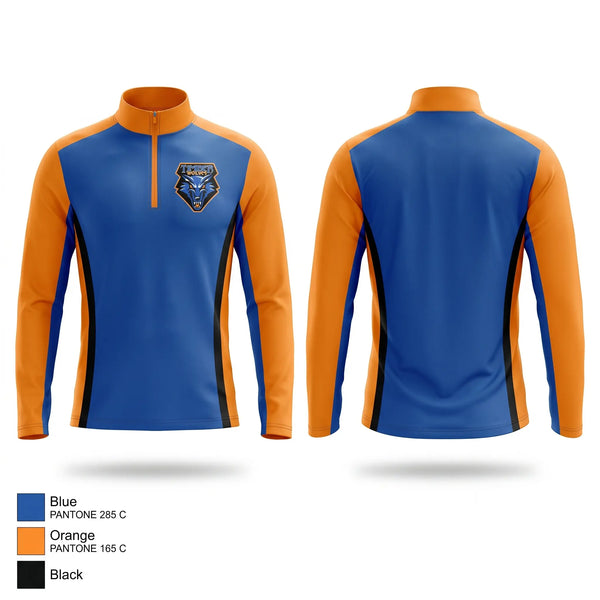 Quarter Zip Jacket, Tekoa Senior High School Wrestling, Wrestling, Teamtime, Team time, sublimation, custom sports apparel, team uniforms, spirit wear, spiritwear, sports uniforms, custom shirts, team store, custom team store, fundraiser sports, apparel fundraiser