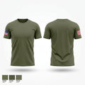 J.W Nixon JROTC mustangs 28691299 Short Sleeve Performance Shirt - 1