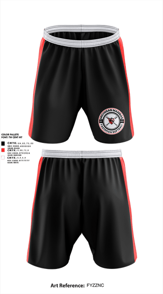 Athletic Shorts With Pockets, Michigan Mambas, Softball, Teamtime, Team time, sublimation, custom sports apparel, team uniforms, spirit wear, spiritwear, sports uniforms, custom shirts, team store, custom team store, fundraiser sports, apparel fundraiser