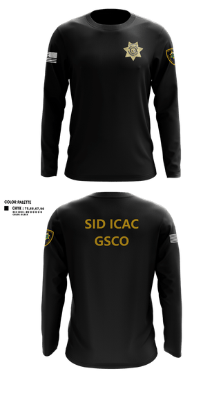 Long Sleeve Performance Shirt, SID ICAC, Police, Teamtime, Team time, sublimation, custom sports apparel, team uniforms, spirit wear, spiritwear, sports uniforms, custom shirts, team store, custom team store, fundraiser sports, apparel fundraiser
