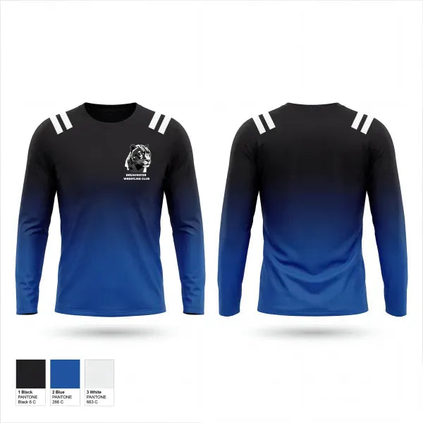 Long Sleeve Performance Shirt, Panthers, Wrestling, Teamtime, Team time, sublimation, custom sports apparel, team uniforms, spirit wear, spiritwear, sports uniforms, custom shirts, team store, custom team store, fundraiser sports, apparel fundraiser