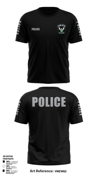 Short Sleeve Performance Shirt, Walbridge Police Department, Police, Teamtime, Team time, sublimation, custom sports apparel, team uniforms, spirit wear, spiritwear, sports uniforms, custom shirts, team store, custom team store, fundraiser sports, apparel fundraiser