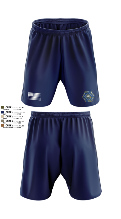 CalOES PSC 2103700 Athletic Shorts With Pockets - 1