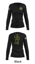 877th Quartermaster Company 75594119 Women's Long Sleeve V-neck Shirt - 23