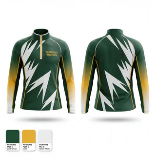 Quarter Zip Jacket, Tantasqua Warriors, Cheer, Teamtime, Team time, sublimation, custom sports apparel, team uniforms, spirit wear, spiritwear, sports uniforms, custom shirts, team store, custom team store, fundraiser sports, apparel fundraiser