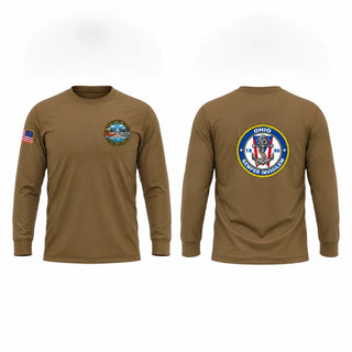 Long Sleeve Performance Shirt, Ohio Navy, Navy, Teamtime, Team time, sublimation, custom sports apparel, team uniforms, spirit wear, spiritwear, sports uniforms, custom shirts, team store, custom team store, fundraiser sports, apparel fundraiser