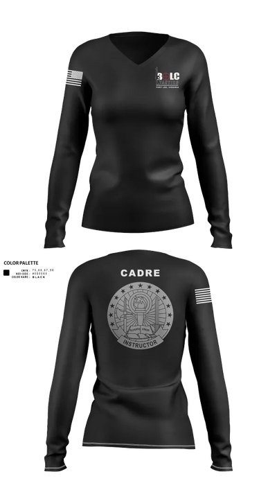 BOLC TACTICS 92097566 Women's Long Sleeve V-neck Shirt - 2