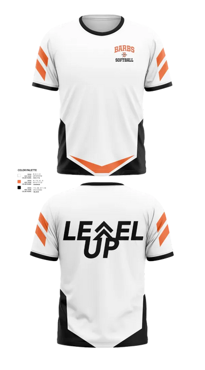 DeKalb Barbs 81684268 Short Sleeve Performance Shirt - 21