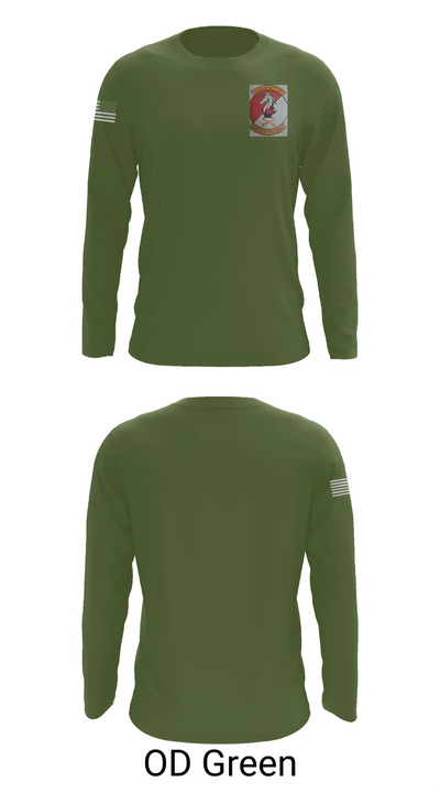 Caisson BTRY 3CR 81164920 Long Sleeve Performance Shirt 46