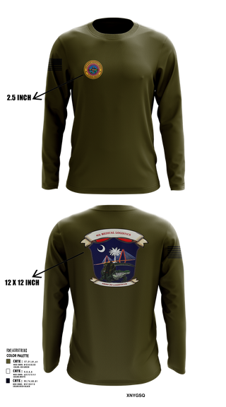 Long Sleeve Performance Shirt, 4th Medical Logistics, Marines, Teamtime, Team time, sublimation, custom sports apparel, team uniforms, spirit wear, spiritwear, sports uniforms, custom shirts, team store, custom team store, fundraiser sports, apparel fundraiser