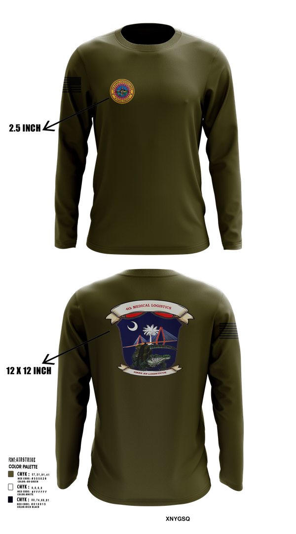 Long Sleeve Performance Shirt, 4th Medical Logistics, Marines, Teamtime, Team time, sublimation, custom sports apparel, team uniforms, spirit wear, spiritwear, sports uniforms, custom shirts, team store, custom team store, fundraiser sports, apparel fundraiser
