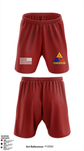498th SUP BN 2AD (FWD) 97926339 Athletic Shorts With Pockets - 1