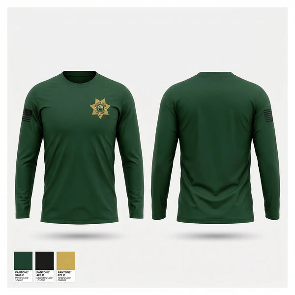 Long Sleeve Performance Shirt, Clark County Sheriff's Office, Police, Teamtime, Team time, sublimation, custom sports apparel, team uniforms, spirit wear, spiritwear, sports uniforms, custom shirts, team store, custom team store, fundraiser sports, apparel fundraiser