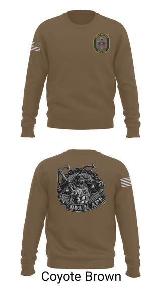Crew Neck Sweatshirt, DDG 103 OD, , Teamtime, Team time, sublimation, custom sports apparel, team uniforms, spirit wear, spiritwear, sports uniforms, custom shirts, team store, custom team store, fundraiser sports, apparel fundraiser