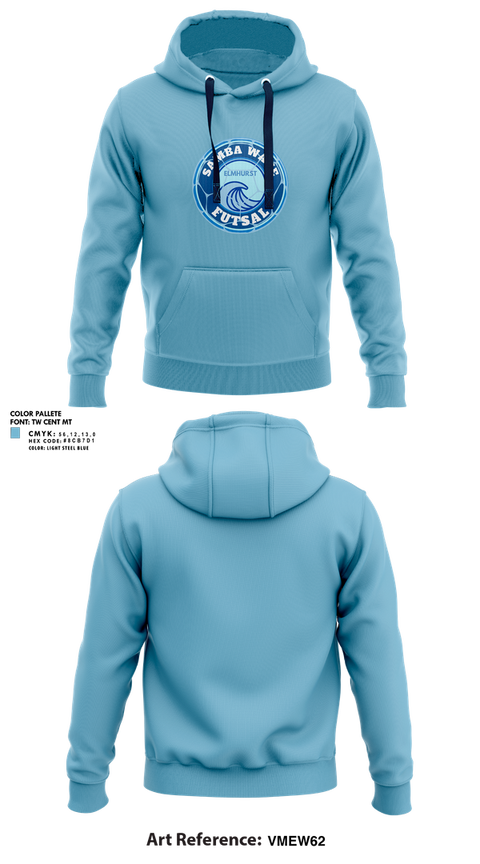 Hoodie, Samba Wave, Men's Soccer, Teamtime, Team time, sublimation, custom sports apparel, team uniforms, spirit wear, spiritwear, sports uniforms, custom shirts, team store, custom team store, fundraiser sports, apparel fundraiser
