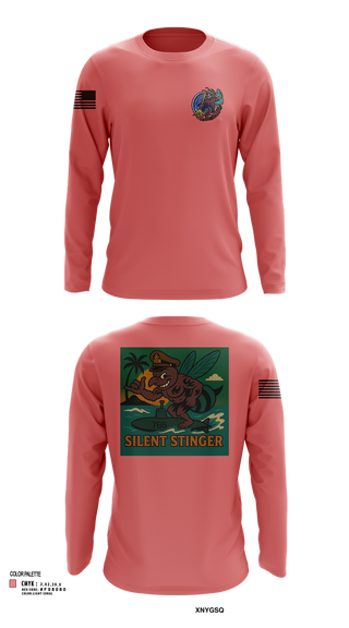 Long Sleeve Performance Shirt, USS CHARLOTTE SSN 766, Navy, Teamtime, Team time, sublimation, custom sports apparel, team uniforms, spirit wear, spiritwear, sports uniforms, custom shirts, team store, custom team store, fundraiser sports, apparel fundraiser