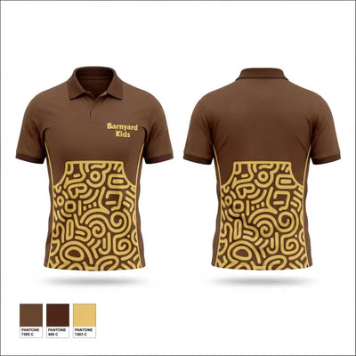 Barnyard Kids 18032185 Short Sleeve Performance Polo - 1