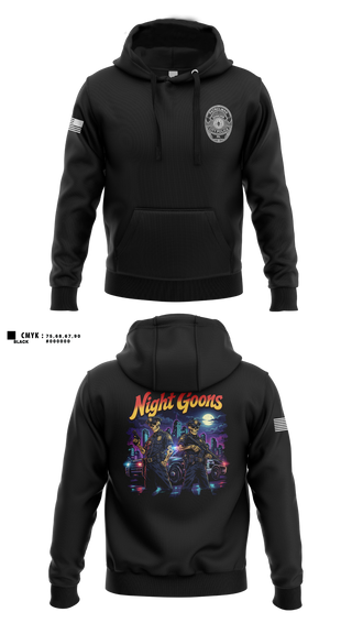Hoodie, Shamokin City Police, Police, Teamtime, Team time, sublimation, custom sports apparel, team uniforms, spirit wear, spiritwear, sports uniforms, custom shirts, team store, custom team store, fundraiser sports, apparel fundraiser