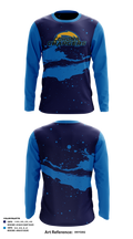 Corona Chargers 54196630 Long Sleeve Performance Shirt 1