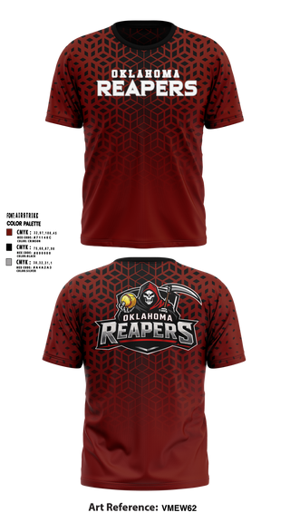 Soft Poly Tee Cotton Like Feel, Oklahoma Reapers, Softball, Teamtime, Team time, sublimation, custom sports apparel, team uniforms, spirit wear, spiritwear, sports uniforms, custom shirts, team store, custom team store, fundraiser sports, apparel fundraiser