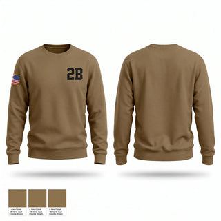 Crew Neck Sweatshirt, 2B, Army, Teamtime, Team time, sublimation, custom sports apparel, team uniforms, spirit wear, spiritwear, sports uniforms, custom shirts, team store, custom team store, fundraiser sports, apparel fundraiser