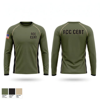 Long Sleeve Performance Shirt, FCC CERT, Police, Teamtime, Team time, sublimation, custom sports apparel, team uniforms, spirit wear, spiritwear, sports uniforms, custom shirts, team store, custom team store, fundraiser sports, apparel fundraiser