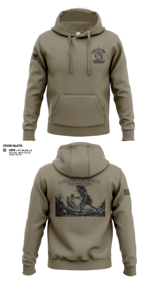 Hoodie, Bco 1-167IN, Army, Teamtime, Team time, sublimation, custom sports apparel, team uniforms, spirit wear, spiritwear, sports uniforms, custom shirts, team store, custom team store, fundraiser sports, apparel fundraiser