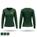 UT-20201 52550059 Women's Long Sleeve V-neck Shirt - 1