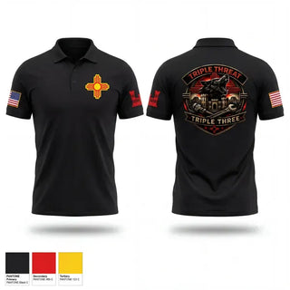 Short Sleeve Performance Polo, 333rd Engineer Detachment, Army, Teamtime, Team time, sublimation, custom sports apparel, team uniforms, spirit wear, spiritwear, sports uniforms, custom shirts, team store, custom team store, fundraiser sports, apparel fundraiser