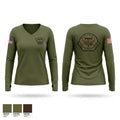 Walla Walla Regional SWAT Women's Long Sleeve V-neck Shirt - 1