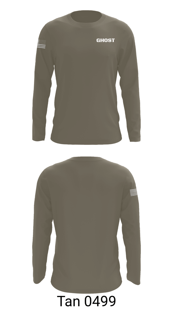 Long Sleeve Performance Shirt, GHOST, Army, Teamtime, Team time, sublimation, custom sports apparel, team uniforms, spirit wear, spiritwear, sports uniforms, custom shirts, team store, custom team store, fundraiser sports, apparel fundraiser