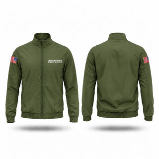 Windbreaker, LINCOLN COUNTY SHERIFF'S OFFICE, Police, Teamtime, Team time, sublimation, custom sports apparel, team uniforms, spirit wear, spiritwear, sports uniforms, custom shirts, team store, custom team store, fundraiser sports, apparel fundraiser