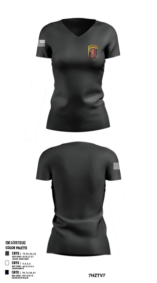 Womens Short Sleeve Vneck Shirt, 204th MEB Mountaineers, Army, Teamtime, Team time, sublimation, custom sports apparel, team uniforms, spirit wear, spiritwear, sports uniforms, custom shirts, team store, custom team store, fundraiser sports, apparel fundraiser