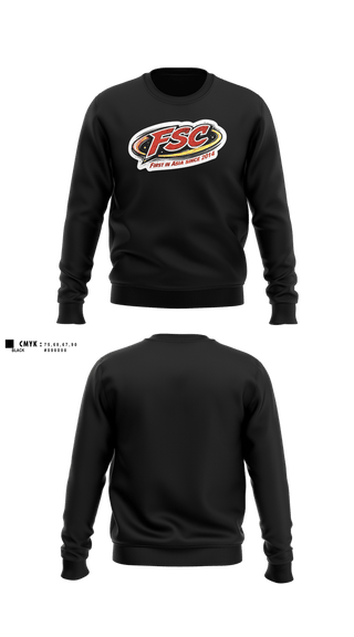 Crew Neck Sweatshirt, D.B. Coopers, Army, Teamtime, Team time, sublimation, custom sports apparel, team uniforms, spirit wear, spiritwear, sports uniforms, custom shirts, team store, custom team store, fundraiser sports, apparel fundraiser