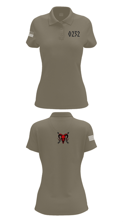 0232 89071174 Women's Short Sleeve Performance Polo  - 75