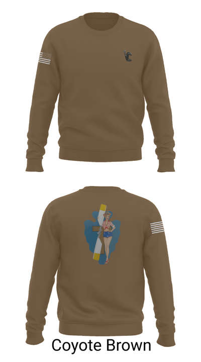 B Co 1/114th Maintenance 9686057 Crew Neck Sweatshirt - 5