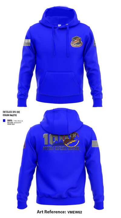 100th Missile Defense Brigade 43971287 Hoodie - 103