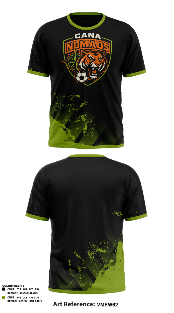 Cana Nomads 65878827 Short Sleeve Performance Shirt - 1