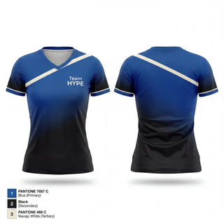 Womens Short Sleeve Vneck Shirt, Team HYPE, Men's Basketball, Teamtime, Team time, sublimation, custom sports apparel, team uniforms, spirit wear, spiritwear, sports uniforms, custom shirts, team store, custom team store, fundraiser sports, apparel fundraiser