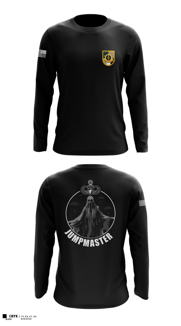 Long Sleeve Performance Shirt, A Co 8th Psy-B, Army, Teamtime, Team time, sublimation, custom sports apparel, team uniforms, spirit wear, spiritwear, sports uniforms, custom shirts, team store, custom team store, fundraiser sports, apparel fundraiser
