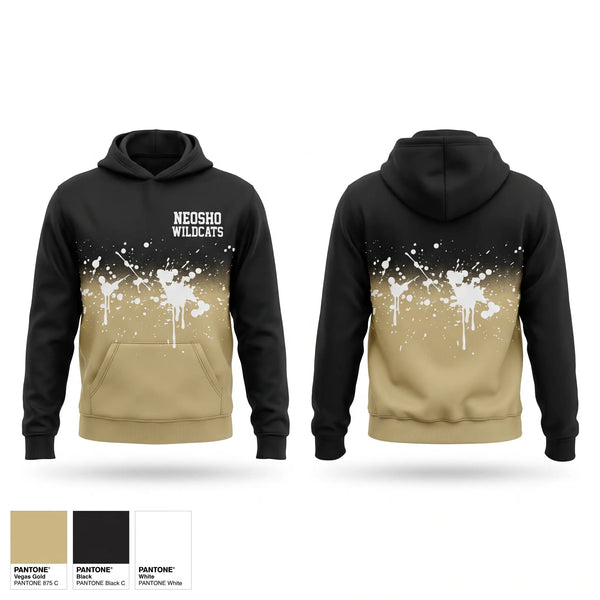 Hoodie, Neosho Wildcats, , Teamtime, Team time, sublimation, custom sports apparel, team uniforms, spirit wear, spiritwear, sports uniforms, custom shirts, team store, custom team store, fundraiser sports, apparel fundraiser