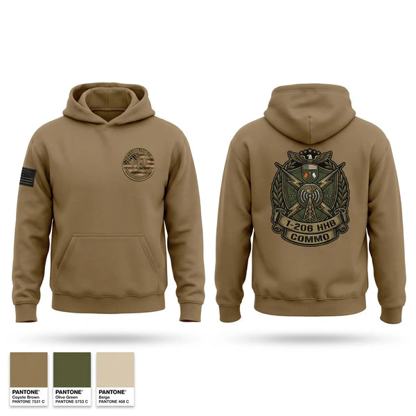 Hoodie, 1-206 HHB, Army, Teamtime, Team time, sublimation, custom sports apparel, team uniforms, spirit wear, spiritwear, sports uniforms, custom shirts, team store, custom team store, fundraiser sports, apparel fundraiser