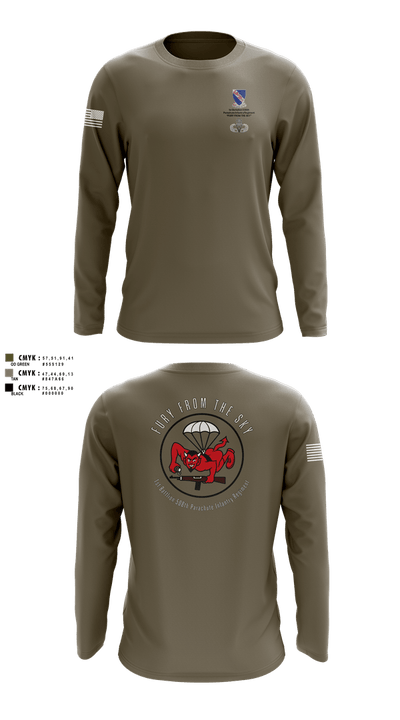 CCo, 1-508PIR (OG) Long Sleeve Performance Shirt 107