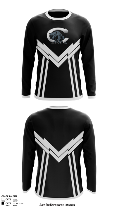 Centralia High School Wrestling 30669700 Long Sleeve Performance Shirt 3