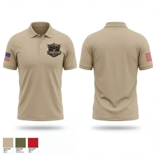 Short Sleeve Performance Polo, Legion Gear of Statesboro, Army, Teamtime, Team time, sublimation, custom sports apparel, team uniforms, spirit wear, spiritwear, sports uniforms, custom shirts, team store, custom team store, fundraiser sports, apparel fundraiser