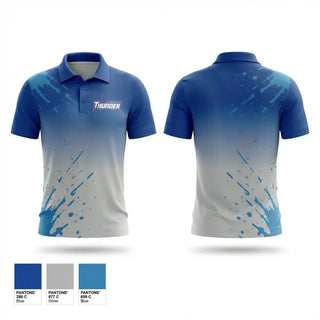 Short Sleeve Performance Polo, Thunder, Softball, Teamtime, Team time, sublimation, custom sports apparel, team uniforms, spirit wear, spiritwear, sports uniforms, custom shirts, team store, custom team store, fundraiser sports, apparel fundraiser