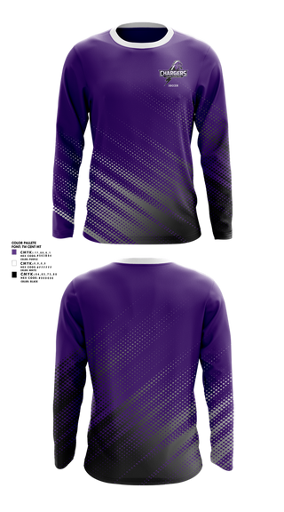 Long Sleeve Performance Shirt, Dean Leaman Junior High School Soccer, Men's Soccer, Teamtime, Team time, sublimation, custom sports apparel, team uniforms, spirit wear, spiritwear, sports uniforms, custom shirts, team store, custom team store, fundraiser sports, apparel fundraiser