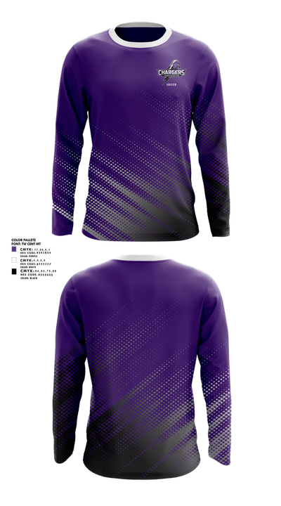Dean Leaman Junior High School Soccer 13938451 Long Sleeve Performance Shirt 2