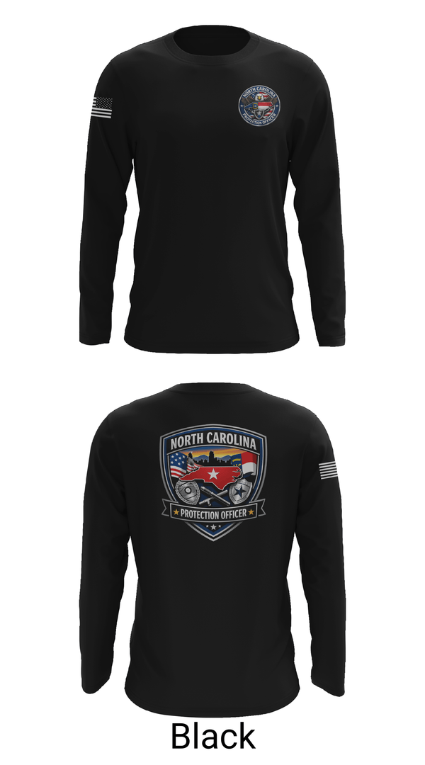 Long Sleeve Performance Shirt, Protection Officer, Police, Teamtime, Team time, sublimation, custom sports apparel, team uniforms, spirit wear, spiritwear, sports uniforms, custom shirts, team store, custom team store, fundraiser sports, apparel fundraiser